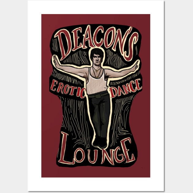 Deacon's Erotic Dance Lounge Wall Art by SophieScruggs
